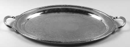 Camille (Silverplate, Hollowware) Silverplate Waiter Tray