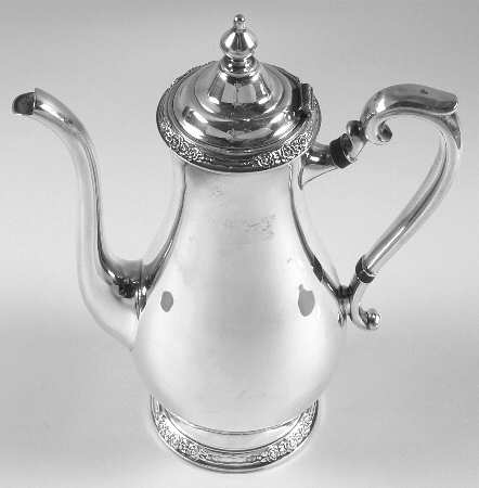 Camille (Silverplate, Hollowware) Silverplate Mini Coffee Pot