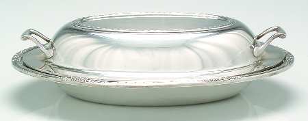 Camille (Silverplate, Hollowware) Double Vegetable Bowl