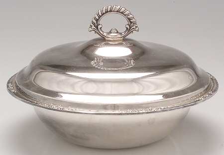 Camille (Silverplate, Hollowware) Silverplate Round Covered Casserole
