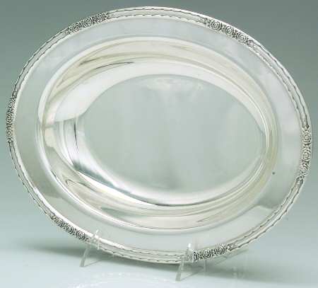 Camille (Silverplate, Hollowware) Silverplate Oval Vegetable Bowl