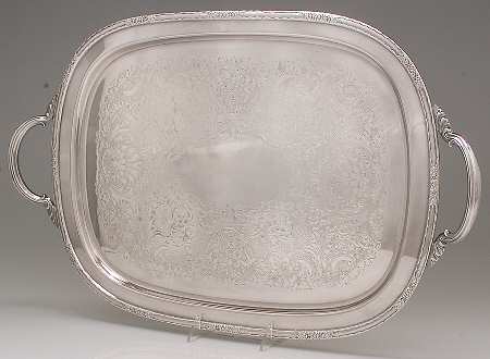 Camille (Silverplate, Hollowware) 19" Waiter Tray