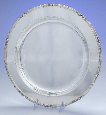 Camille (Silverplate, Hollowware) 13" Round Tray