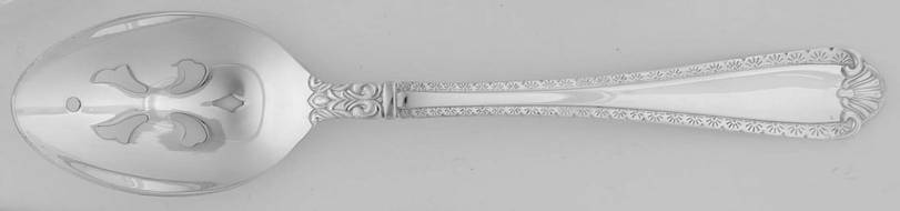 Canfield (Silverplate, 1985) Pierced Tablespoon (Serving Spoon)