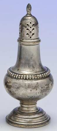 Candlewick (Sterling, Hollowware) Weighted Salt Shaker