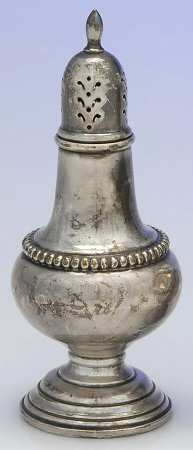 Candlewick (Sterling, Hollowware) Weighted Pepper Shaker