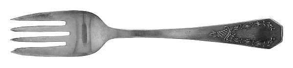 Carolina (Silverplate, 1914) Individual Salad Fork