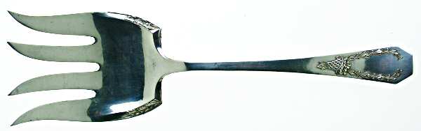 Carolina (Silverplate, 1914) Solid Salad Serving Fork