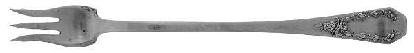 Carolina (Silverplate, 1914) Cocktail/Seafood Fork