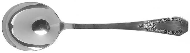 Carolina (Silverplate, 1914) Round Bowl Soup Spoon (Gumbo)