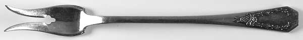 Carolina (Silverplate, 1914) Short Handle Pickle/Olive Fork