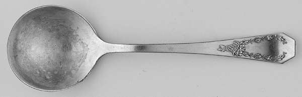 Carolina (Silverplate, 1914) Round Bowl Soup Spoon (Bouillon)