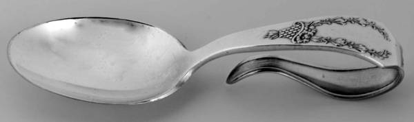 Carolina (Silverplate, 1914) Curved Handle Baby Spoon