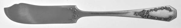 Carolina (Silverplate, 1914) Flat Handle Butter Spreader