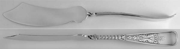 Cardinal (Silverplate, 1887) Flat Handle Master Butter Knife