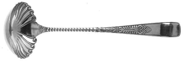Cardinal (Silverplate, 1887) Solid Soup Ladle