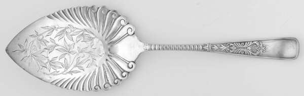 Cardinal (Silverplate, 1887) Solid Pie Server