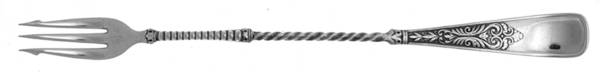 Cardinal (Silverplate, 1887) Long Handle Pickle/Olive Fork
