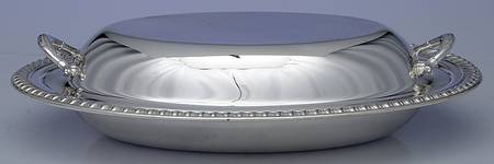 Castleton (Silverplate, Hollowware) Double Vegetable Bowl