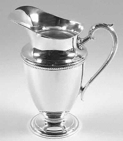 Castleton (Silverplate, Hollowware) Silverplate Water Pitcher