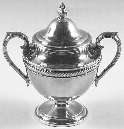 Castleton (Silverplate, Hollowware) Sugar Bowl & Lid