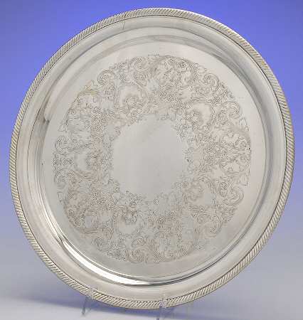 Castleton (Silverplate, Hollowware) 14" Round Tray