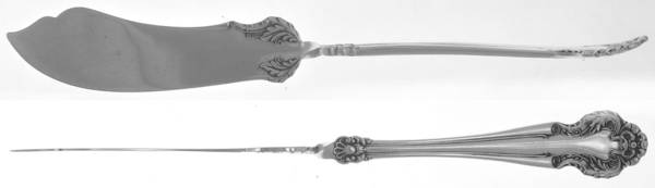 Cedric (Silverplate, 1906) Flat Handle Butter Spreader