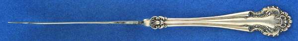 Cedric (Silverplate, 1906) Orange Knife with Silverplate Blade