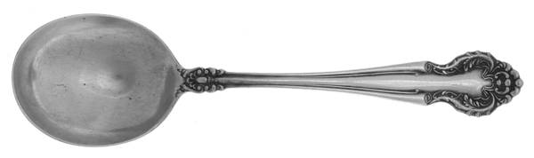 Cedric (Silverplate, 1906) Round Bowl Soup Spoon (Gumbo)