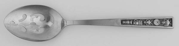 Century House (Stainless) Pierced Tablespoon (Serving Spoon)