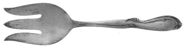 Celebration (Silverplate, 1959) Large Solid Cold Meat Serving Fork