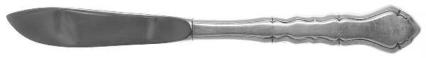Centennial (Silverplate, 1972) Modern Hollow Butter Spreader (Stainless) by International Silver