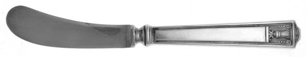 Century (Silverplate, 1923) Butter Spreader Hollow Hdl-Paddle/Stainless Blade