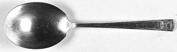 Century (Silverplate, 1923) Solid Smooth Casserole Spoon by International Silver