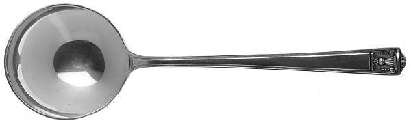 Century (Silverplate, 1923) Round Bowl Soup Spoon (Bouillon) by International Silver