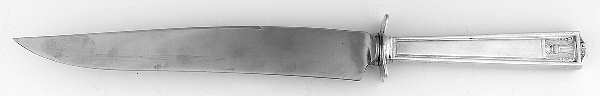 Century (Silverplate, 1923) Large Stainless Blade Roast Carving Knife by International Silver
