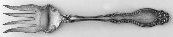 Chatsworth-Chalon (Silverplate, 1906) Small Chipped Beef Fork