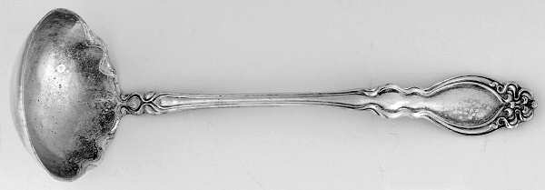 Chatsworth-Chalon (Silverplate, 1906) Solid Piece Cream Ladle