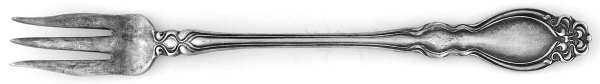 Chatsworth-Chalon (Silverplate, 1906) Oyster Fork