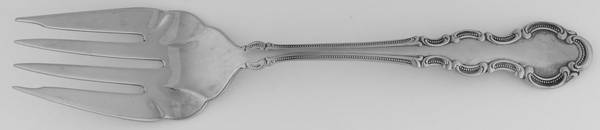 Chamonix (Stainless) Medium Solid Cold Meat Serving Fork by International Silver
