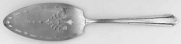 Charm (Silverplate, 1929) Solid Pierced Pie Server