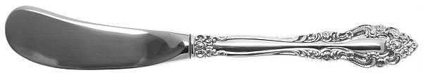 Charmaine (Sterling, 1979) Butter Spreader Hollow Hdl-Paddle/Stainless Blade