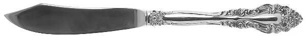 Charmaine (Sterling, 1979) Individual Fish Knife with Stainless Blade