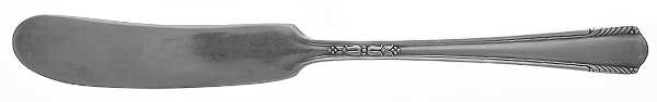 Chatham (Silverplate, 1935) Flat Handle Butter Spreader