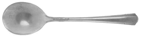 Chatham (Silverplate, 1935) Round Bowl Soup Spoon (Gumbo)