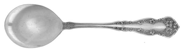Chester (Silverplate, 1900) Round Bowl Soup Spoon (Gumbo)