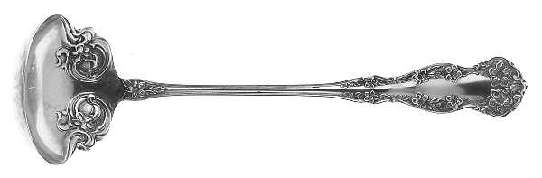 Chester (Silverplate, 1900) Solid Piece Cream Ladle