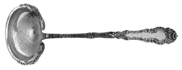Chevalier (Silverplate, 1895) Solid Soup Ladle