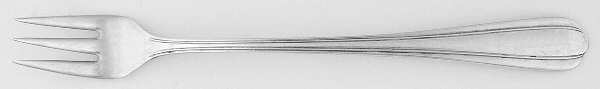 Chimes (Sterling, 1938, No Monograms) Cocktail/Seafood Fork