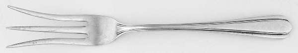 Chimes (Sterling, 1938, No Monograms) Lemon Fork